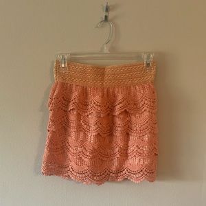 BRAND NEW lace skirt w/ tags from The Dress Shop